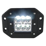 Coolstuffguru 18W 6000K LED Spot Off Road Bumper Mount Work Light Fog Lamps