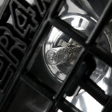 Coolstuffguru 2 Piece 6" Round Black Guard 4x4 Off Road Chrome Fog Light, Wiring Kit, Switch