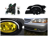 Coolstuffguru Compatible with Honda Accord Dx Ex Lx 4Dr Sedan Fog Lights Yellow