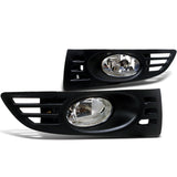 Coolstuffguru Compatible with Honda Accord Dx Ex Lx 2Dr Coupe Fog Lights Clear