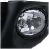 Coolstuffguru Compatible with Honda Accord Ex Dx Lx 4 Dr Oem Style Clear Fog Lights Lamps