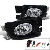 Coolstuffguru Compatible with Honda Accord Ex Dx Lx 4 Dr Oem Style Clear Fog Lights Lamps