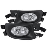 Coolstuffguru Compatible with Honda Accord DX LX 4DR Sedan Clear Fog Lights+H11 Bulbs+Switch