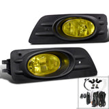 Coolstuffguru Compatible with Honda Accord Ex Lx 4Dr Sedan Fog Lights Amber