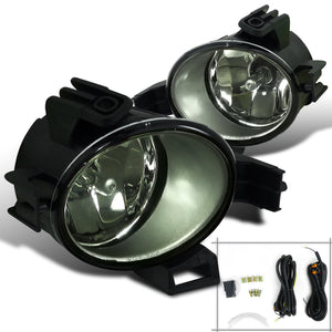 Coolstuffguru Smoke Lens Fog Lights + H11 Bulbs Included Compatible with Nissan Altima 2005-2006, 2004-2006 Quest, L+R Pair Assembly