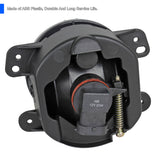 Coolstuffguru Compatible with Dodge Charger Glossy Black Dual Halo Projector Headlights+Clear Bumper Fog L