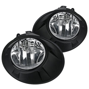 Coolstuffguru Compatible with Chevy Camaro Clear Fog Lights Driving Bumper Lamps Left+Right w/ H3 Bulbs+Switch