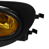 Coolstuffguru Compatible with Honda Civic Si 3DR Amber Lens OEM Style Fog Lights+Bulbs+Switch