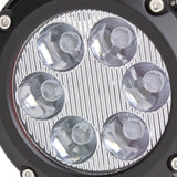 Coolstuffguru Clear Lens LED Fog Lights +Built-In LED Bulbs Compatible with GMC Yukon 2007-2014, Chevy Tahoe, Suburban, L+R Pair Assembly