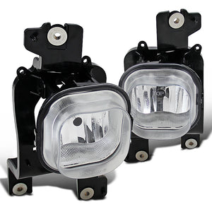 Coolstuffguru Clear Lens Fog Lights + H10 Bulbs + Switch Compatible with Ford F250/F350/F450 Super Duty 2008-2010 L+R Pair Assembly