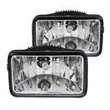 Coolstuffguru Compatible with Ford F150 F250 F350 Super Duty Pickup Driving Bumper Clear Fog LightsLeft+Right