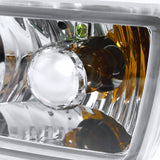 Coolstuffguru Compatible with Golf MK3 Halo Projector Headlights Black+Clear Bumper Fog Lamps
