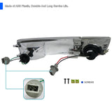 Coolstuffguru Compatible with Golf MK3 Halo Projector Headlights Black+Clear Bumper Fog Lamps