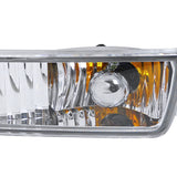 Coolstuffguru Compatible with Golf MK3 Halo Projector Headlights Black+Clear Bumper Fog Lamps