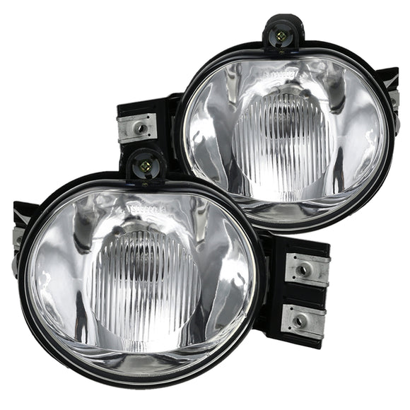 Coolstuffguru Compatible with Dodge Ram 1500/2500/3500 Durango Pickup Clear Bumper Driving Fog Lights