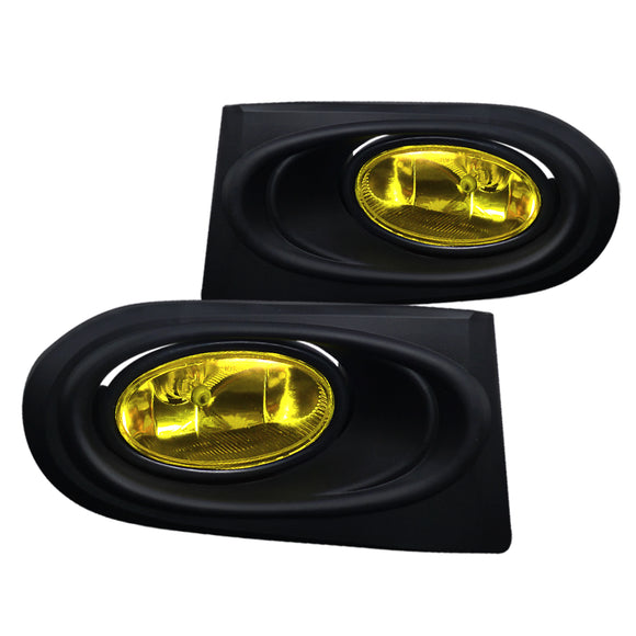 Coolstuffguru Compatible with Acura Rsx Base/ Type-S Oem Style Fog Lights Amber