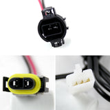 Coolstuffguru Compatible with GMC Sierra 1500/2500HD/3500HD Clear Lens Driving Fog Lights+Switch