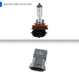 Coolstuffguru Compatible with GMC Sierra 1500/2500HD/3500HD Clear Lens Driving Fog Lights+Switch