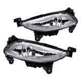 Coolstuffguru Fit Hyundai Sonata Chrome Bumper Driving Lamps Fog Lights Kit+Bulbs+Switch