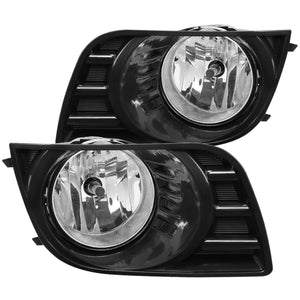 Coolstuffguru Fog Lights Driving Bumper Lamps+Switch+Black Bezels Compatible with Toyota Sequoia 2008-2017 L+R Pair Assembly