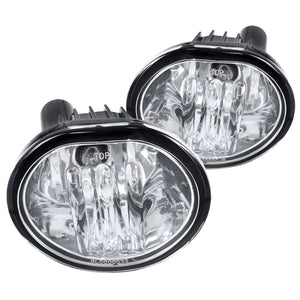 Coolstuffguru Compatible with Toyota Matrix Pontiac Vibe Clear Front Bumper Driving Fog Lights