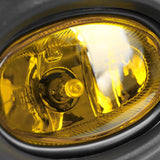 Coolstuffguru Compatible with Acura TSX Amber Yellow Lens Front Bumper Driving Fog Lights+Bulbs+Switch