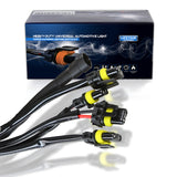 Coolstuffguru 12V 500W Fog Light 12 Gauge LED 4 Connectors 10ft Wiring Harness Kit Heavy Duty