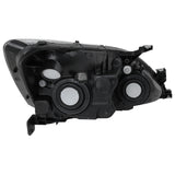 Coolstuffguru Compatible with Honda Accord LX EX JDM Smoke Lens Headlights Lamps