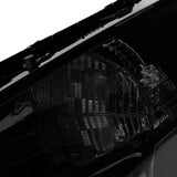 Coolstuffguru Compatible with Honda Accord LX EX JDM Smoke Lens Headlights Lamps