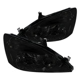 Coolstuffguru Compatible with Honda Accord LX EX JDM Smoke Lens Headlights Lamps