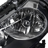 Coolstuffguru Compatible with Honda Accord 4Dr Replacement Black Headlights Head Lamps Lights Left+Right