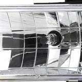 Coolstuffguru Compatible with Chevy C10 Suburban Silverado Tahoe Chrome Headlights+LED Bumper+Corner Lamps