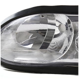 Coolstuffguru Compatible with Chevy Camaro Z28 Chrome Clear Headlights Left+Right Pair