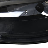 Coolstuffguru Compatible with Chevy Camaro Z28 Black Clear Headlights Left+Right Pair
