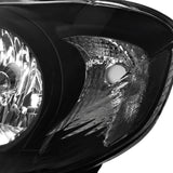 Coolstuffguru Compatible with Toyota Corolla Clear Lens Black Housing Head Lights Corner Signal Lamps