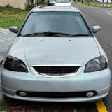 Coolstuffguru Compatible with Honda Civic LX EX JDM Headlights Smoke