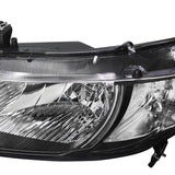 Coolstuffguru Replacement Black Headlights Head Lamps Pair Compatible with 2006-2011 Honda Civic 2Dr Coupe