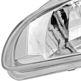 Coolstuffguru Compatible with Honda Civic Ex Dx Lx Chrome Clear Headlights