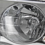 Coolstuffguru Compatible with Dodge Ram 1500/2500/3500 Euro Crystal Chrome Clear Headlights Pair