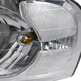 Coolstuffguru Compatible with Dodge Ram 1500/2500/3500 Euro Crystal Chrome Clear Headlights Pair