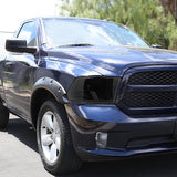 Coolstuffguru Compatible with Dodge RAM 1500 2500 3500 Pickup Smoke Lens Headlights Tinted Head Lamps Pair