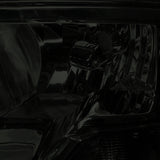 Coolstuffguru Compatible with Dodge RAM 1500 2500 3500 Pickup Smoke Lens Headlights Tinted Head Lamps Pair