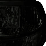 Coolstuffguru Compatible with Dodge RAM 1500 2500 3500 Pickup Smoke Lens Headlights Tinted Head Lamps Pair