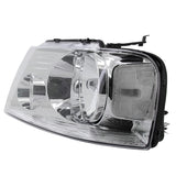 Coolstuffguru Compatible with Ford F150 F-150 Xl Stx Xlt Chrome Headlights