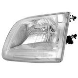 Coolstuffguru Compatible with Ford F150 F-150 Pickup Clear LED Headlights Left+Right Head Lamps