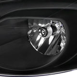 Coolstuffguru Compatible with Chevy Impala Monte Carlo Euro Black Crystal Headlights+Clear Reflector