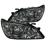 Coolstuffguru Compatible with Lexus IS300 Replacement Chrome Smoke Headlights Head Lamps Assembly