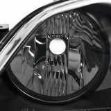 Coolstuffguru Compatible with Lexus IS300 Black Replacement Headlights Head Lamps Left+Right