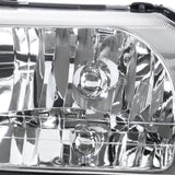 Coolstuffguru Compatible with Ford Mustang Cobra Crystal Clear Chrome Headlights