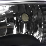 Coolstuffguru Compatible with Chevy S10 Blazer Pickup Black Crystal Headlights+Clear Bumper Corner Lamps